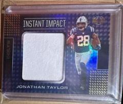 Jonathan Taylor #II10 Football Cards 2020 Panini Illusions Instant Impact Relics Prices