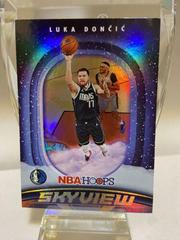 Luka Doncic [Winter Holo] Basketball Cards 2023 Panini Hoops Skyview Prices