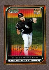 Clayton Richard [Refractor] #BDP43 Baseball Cards 2008 Bowman Chrome Draft Prices