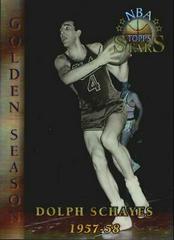 Dolph Schayes [Finest Atomic Refractor] Basketball Cards 1996 Topps Stars Prices