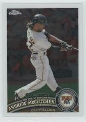 Andrew McCutchen #8 Baseball Cards 2011 Topps Chrome Prices