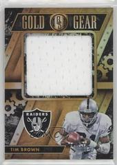 Tim Brown #GG-2 Football Cards 2018 Panini Gold Standard Gear Prices