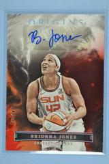 Brionna Jones [Red] #OA-BJN Basketball Cards 2023 Panini Origins WNBA Autographs Prices
