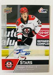 Jagger Firkus [Autograph] #318 Hockey Cards 2022 Upper Deck CHL Prices