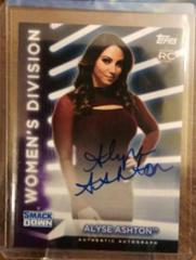 Alyse Ashton [Purple] Wrestling Cards 2021 Topps WWE Women's Division Autographs Prices