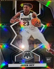 Jaden Ivey [Black] #4 Basketball Cards 2022 Panini Chronicles Draft Picks Mosaic Prices