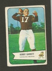 Bobby Garrett Football Cards 1954 Bowman Prices