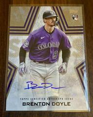 Brenton Doyle [Gold] #BSA-BD Baseball Cards 2023 Topps Update Stars Autographs Prices