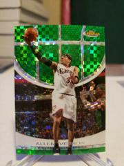 Allen Iverson [Green X Fractor] #38 Basketball Cards 2005 Finest Prices