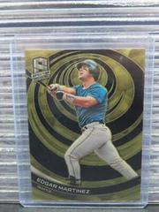 Edgar Martinez [Gold Vinyl] #12 Baseball Cards 2023 Panini Chronicles Spectra Prices