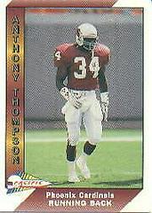 Anthony Thompson Football Cards 1991 Pacific Prices