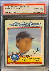 Carlton Fisk Baseball Cards 1984 Milton Bradley Prices