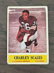 Charley Scales Football Cards 1964 Philadelphia Prices
