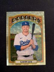 Gavin Lux [Chrome Gold Refractor] #679 Baseball Cards 2021 Topps Heritage Prices