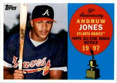 Andruw Jones Baseball Cards 2008 Topps All Rookie 50th Anniversary Prices