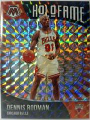 Dennis Rodman [Mosaic] #8 Basketball Cards 2020 Panini Mosaic HoloFame Prices