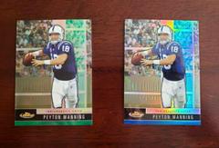 Peyton Manning [Green Refractor] #3 Football Cards 2008 Topps Finest Prices