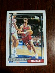 John Paxson Basketball Cards 1992 Topps Prices