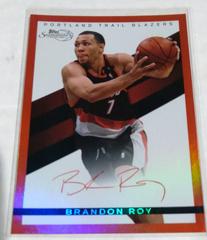 Brandon Roy #BR Basketball Cards 2008 Topps Signature Autographs Prices