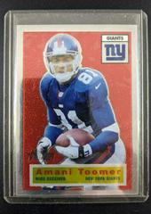 Amani Toomer #6 Football Cards 2001 Topps Heritage Prices