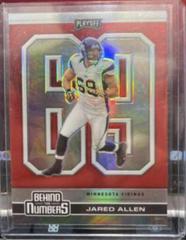 Jared Allen [Red] #BTN-11 Football Cards 2020 Panini Playoff Behind the Numbers Prices