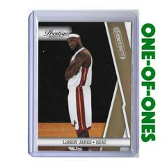 LeBron James [Bonus Shots Gold] Basketball Cards 2010 Panini Prestige Prices