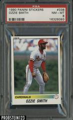 Ozzie Smith #338 Baseball Cards 1990 Panini Stickers Prices