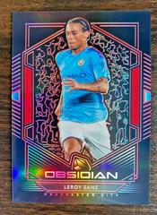 Leroy Sane [Red] Soccer Cards 2019 Panini Obsidian Prices