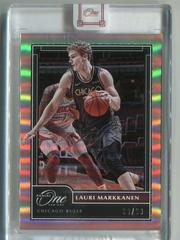 Lauri Markkanen Basketball Cards 2020 Panini One and One Prices