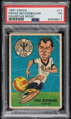 Franz Beckenbauer #11 Soccer Cards 1967 Figuritas Sport Prices