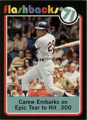 Rod Carew #BF5 Baseball Cards 2020 Topps Heritage Baseball Flashbacks Prices