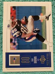 Troy Brown #59 Football Cards 2002 Upper Deck Piece of History Prices