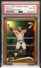 Triple H [Gold] Wrestling Cards 2014 Topps Chrome WWE Prices