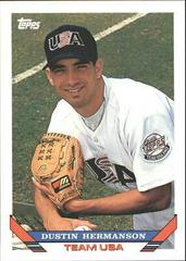 Dustin Hermanson Baseball Cards 1993 Topps Traded Prices