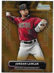 Jordan Lawlar [Gold] Baseball Cards 2022 Bowman Sterling Prices