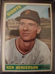 Ken Henderson #39 Baseball Cards 1966 Topps Prices