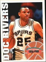 Doc Rivers #187 Basketball Cards 1995 Panini Stickers Prices