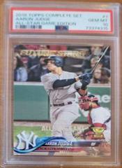 Aaron Judge [All Star Game Edition] #1 Baseball Cards 2018 Topps Complete Set Prices