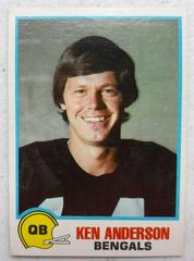 Ken Anderson Football Cards 1978 Topps Holsum Prices