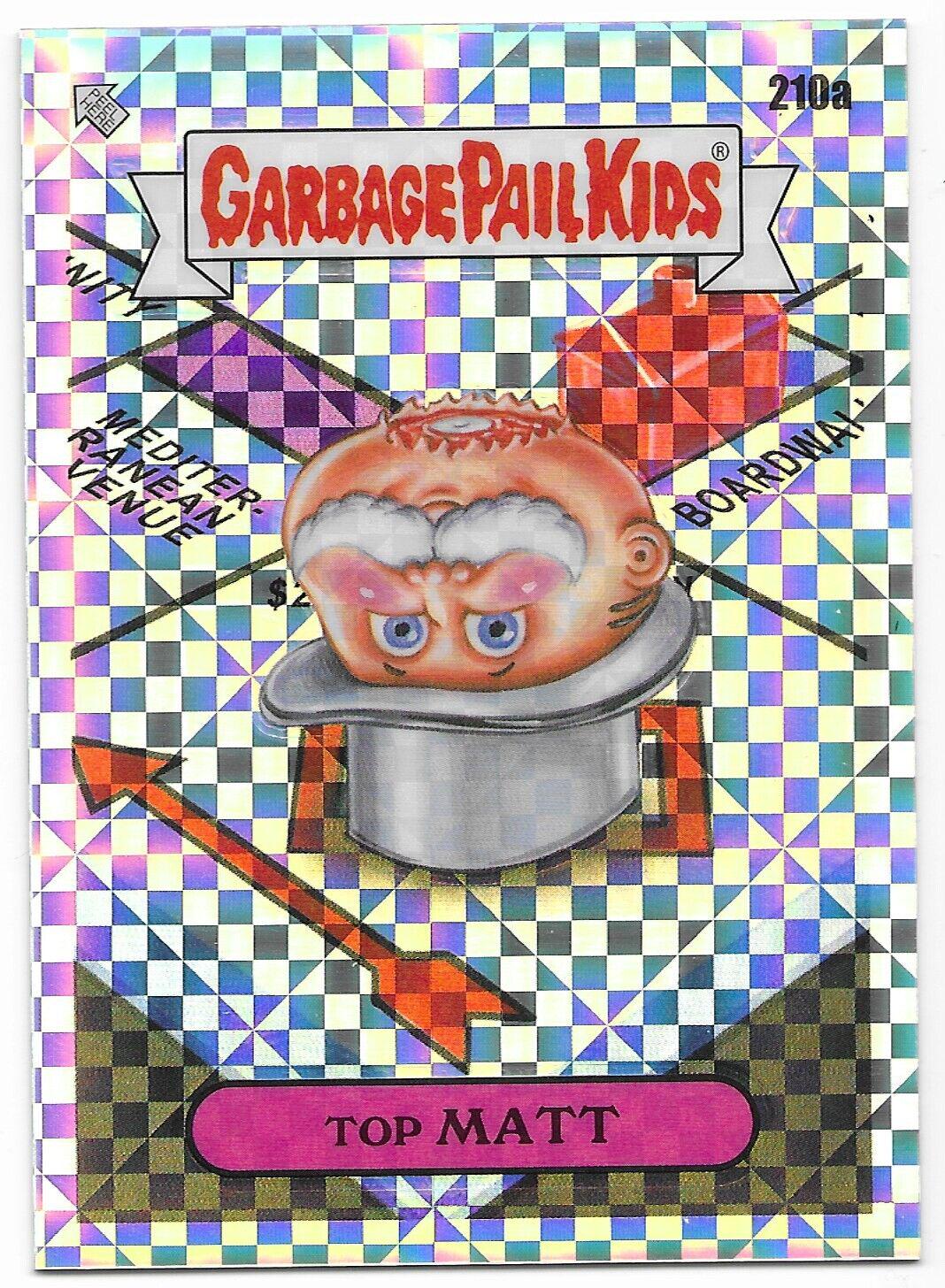 Top MATT [Xfractor] #210a 2022 Garbage Pail Kids Chrome