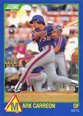 Mark Carreon #16 Baseball Cards 1989 Score Rising Stars Prices