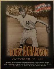 Bobby Richardson #27 Baseball Cards 1997 Fleer Million Dollar Moments Prices