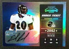 Ed Reed [Autograph] Football Cards 2002 Playoff Contenders Prices