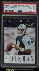 Troy Aikman Football Cards 1995 Playoff Contenders Prices