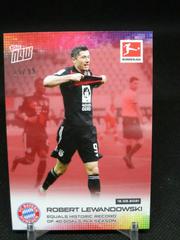 Robert Lewandowski #188 Soccer Cards 2020 Topps Now Bundesliga Prices
