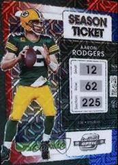 Aaron Rodgers [Red White Blue] #7 Football Cards 2021 Panini Contenders Optic Prices