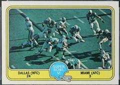 Dallas Cowboys [Big 'O' In Big 'D'] Football Cards 1981 Fleer Team Action Prices