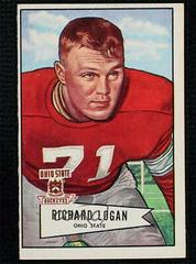 Dick Logan Football Cards 1952 Bowman Large Prices