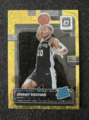 Jeremy Sochan [Fast Break Gold] #236 Basketball Cards 2022 Panini Donruss Optic Prices