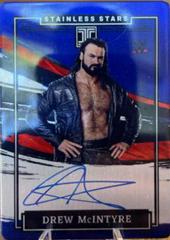 Drew McIntyre [Blue] #SS-DMC Wrestling Cards 2022 Panini Impeccable WWE Stainless Stars Autographs Prices